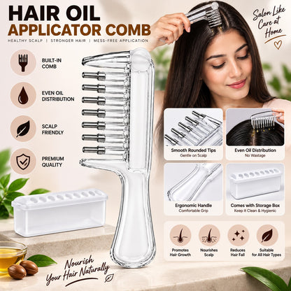 Hair Oil Applicator Comb
