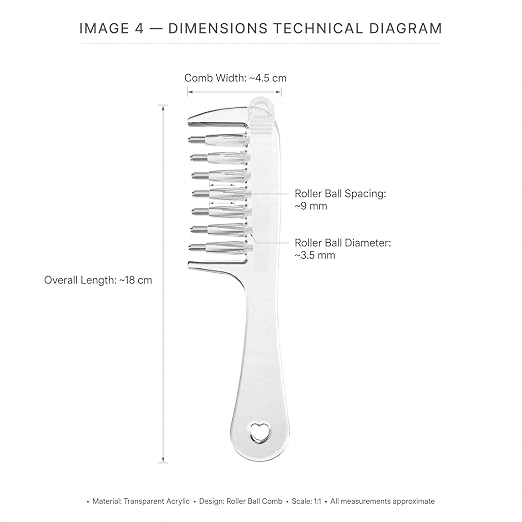 Hair Oil Applicator Comb