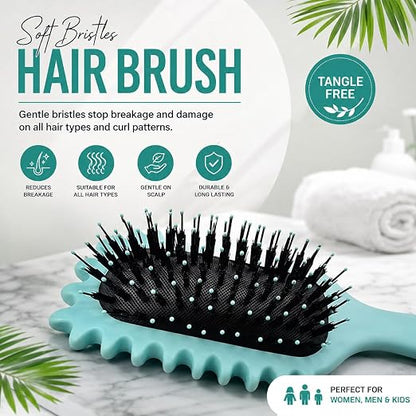 Curl Detangler Hair Brush Comb PACK OF 1