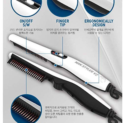 Travel Portable Styling Comb beard iron